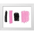 thumbnail image 1 of Phillip, Jamie 32x25 White Modern Wood Framed Museum Art Print Titled - Spoken Brushes, 1 of 4