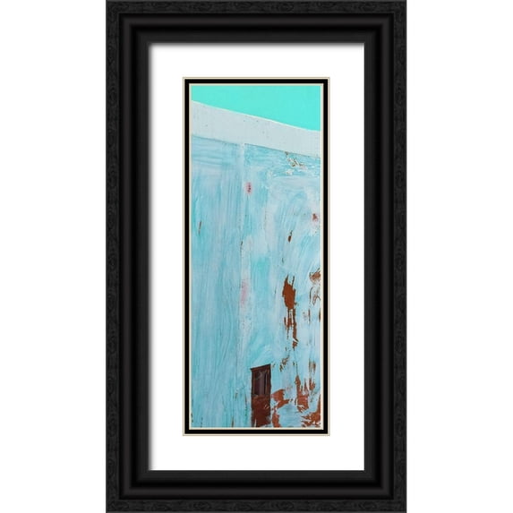 Phillip, Jamie 8x14 Black Ornate Wood Framed with Double Matting Museum Art Print Titled - Double Brush Strokes 3