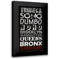 thumbnail image 1 of Phillip, Jamie 9x14 Black Modern Framed Museum Art Print Titled - New Yorker, 1 of 5