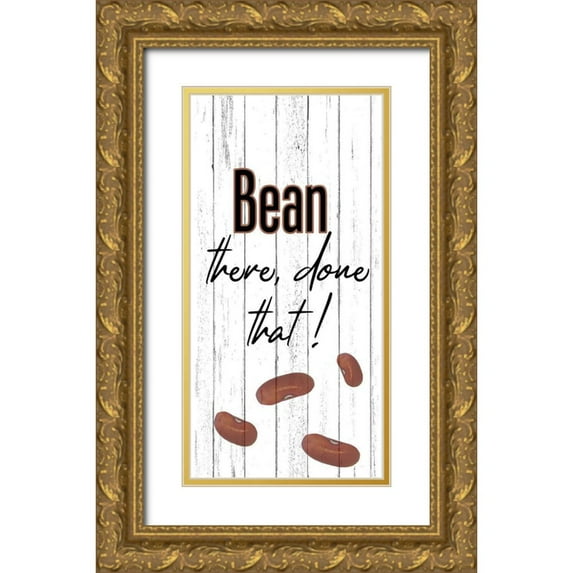 Phillip, Jamie 9x14 Gold Ornate Wood Framed with Double Matting Museum Art Print Titled - Kitchen Pun 3