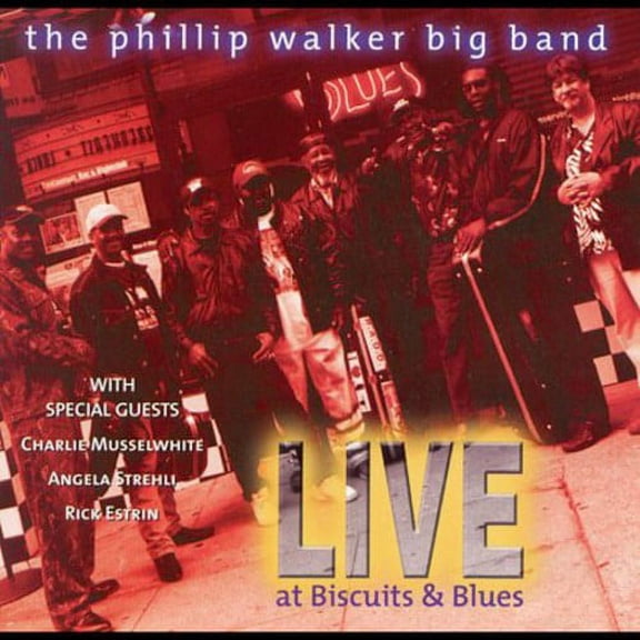 Phillip Walker - Live at Biscuits & Blues - Blues - CD