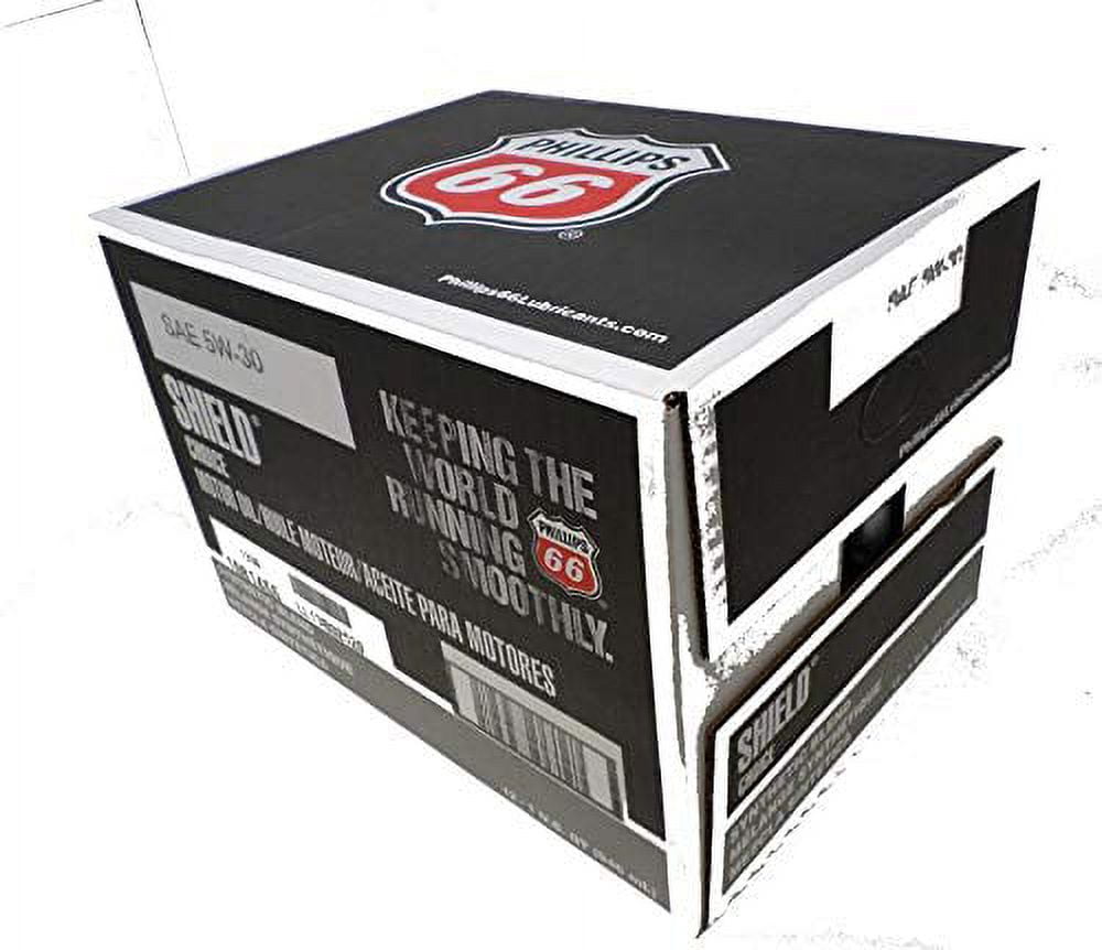 Phillips 66 5W30 Shield Choice Oil 12Quart Case 1081455