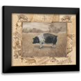thumbnail image 1 of Phillips, Anita 14x12 Black Modern Framed Museum Art Print Titled - Pig, 1 of 5