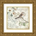 thumbnail image 1 of Phillips, Anita 15x15 Gold Ornate Wood Framed with Double Matting Museum Art Print Titled - Spread Your Wings, 1 of 4