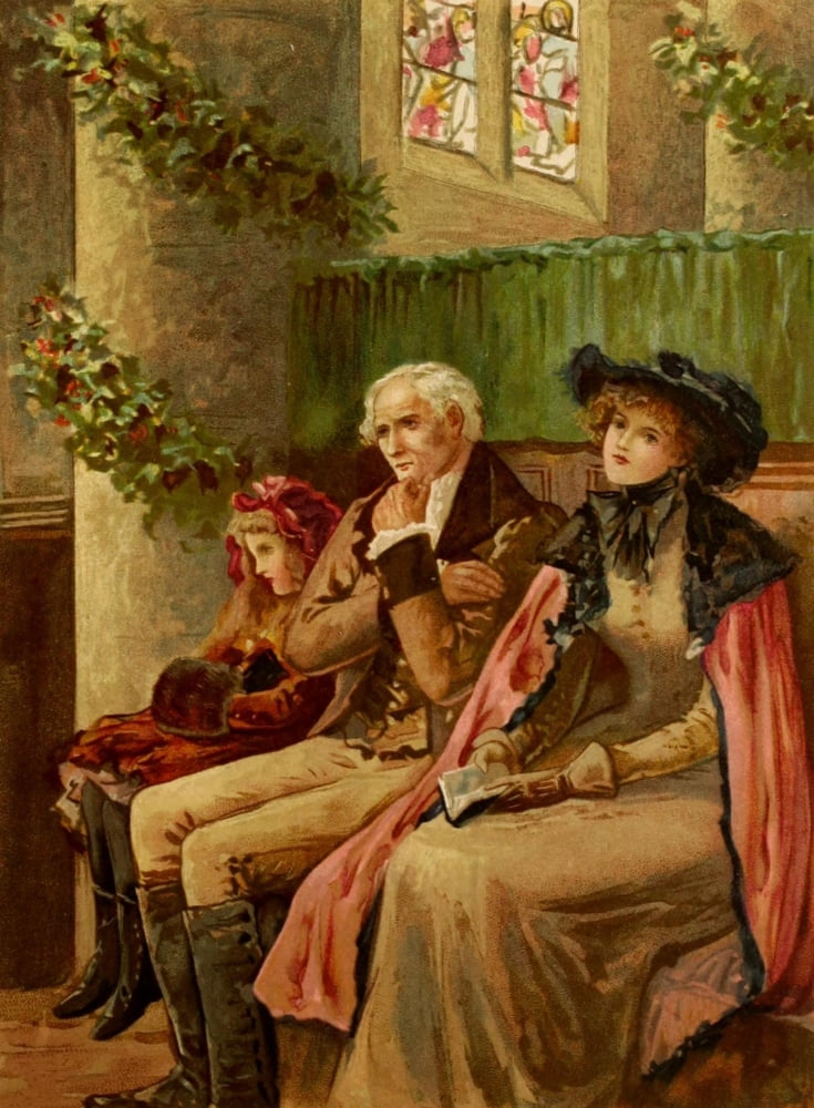 Phillips Brookss Poems 1890 In church Canvas Art - Unknown (18 x 24)