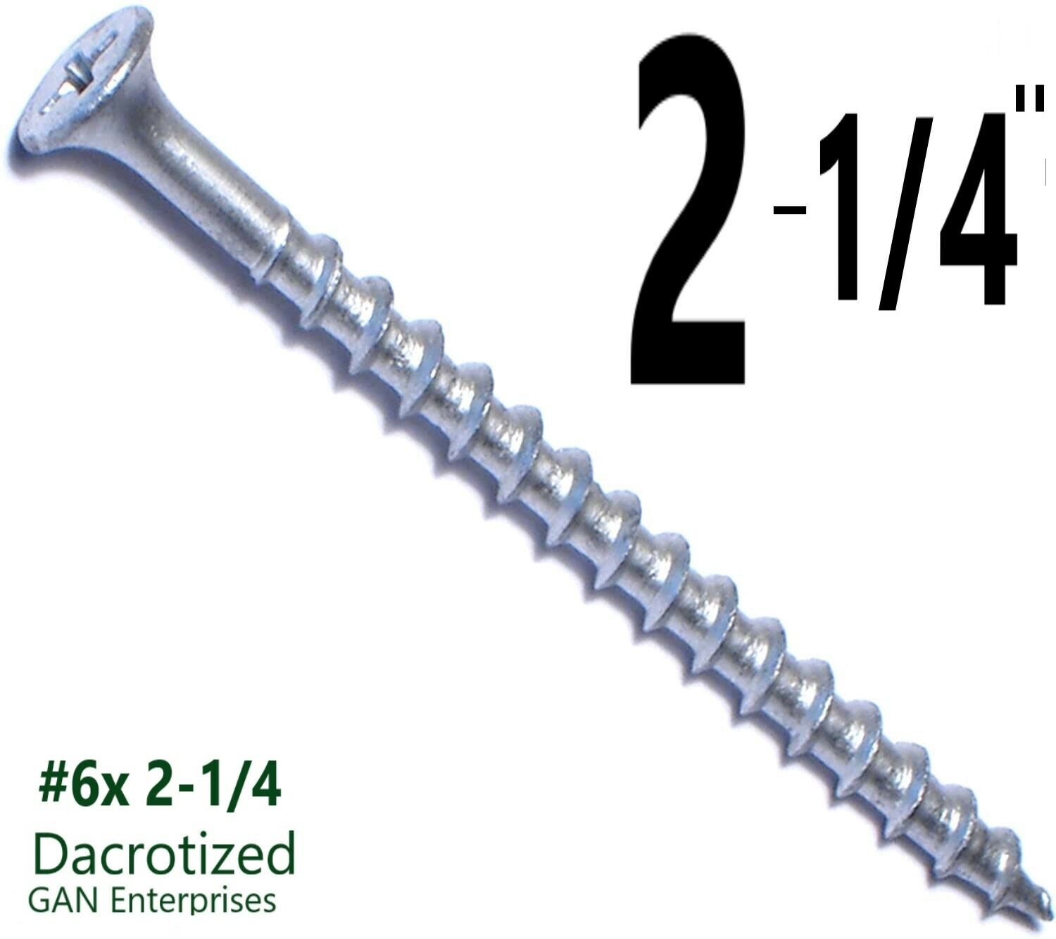 Phillips Bugle Head Coarse Thread Exterior Wood/Deck Screws