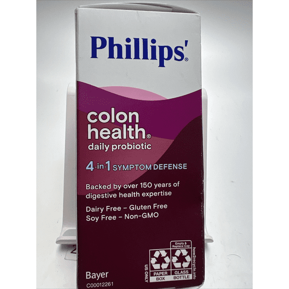 4 Pack - Phillips' Colon Health Probiotic Caps 60 Caps