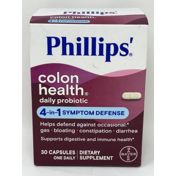Phillips' Colon Health Probiotic One Daily Capsules, 30 Ct
