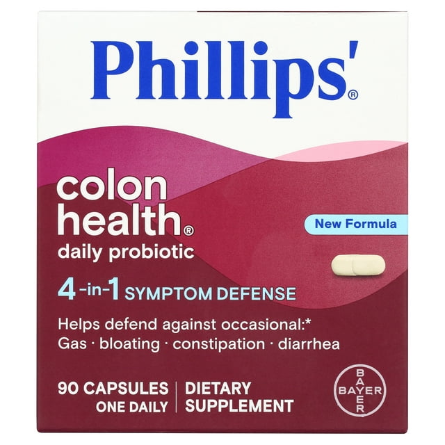 Phillips Colon Health Probiotic Supplement (90 Count)