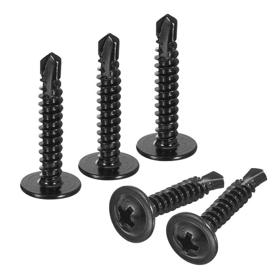 Uxcell Phillips Head Self Tapping Screws, 50Pcs #8x1" Sheet Metal Screw