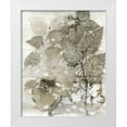thumbnail image 1 of Phillips, Kathryn 20x24 White Modern Wood Framed Museum Art Print Titled - Custom Birch Leaves I, 1 of 4