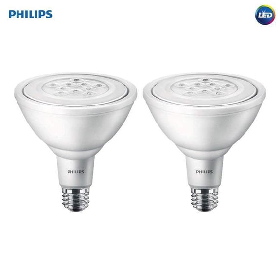 Phillips' LED 11W (90W Equivalent) Soft White Light Bulbs, Non-Dimmable (8 Pack)