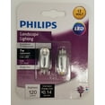 thumbnail image 1 of Phillips LED 7-Watt, 12-Volt T5 Landscape Tubular Light Bulb, Clear Soft White, Non-dimmable, Wedge Base (2-Pack), 1 of 6