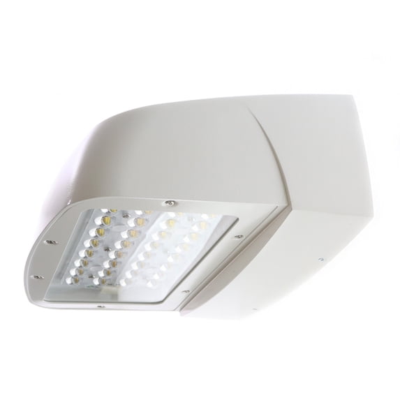 Phillips LPW32-78WH LytePro LED Wall-Mount Outdoor Sconce Light Fixture, 71W, 4000K, 120/277V, White