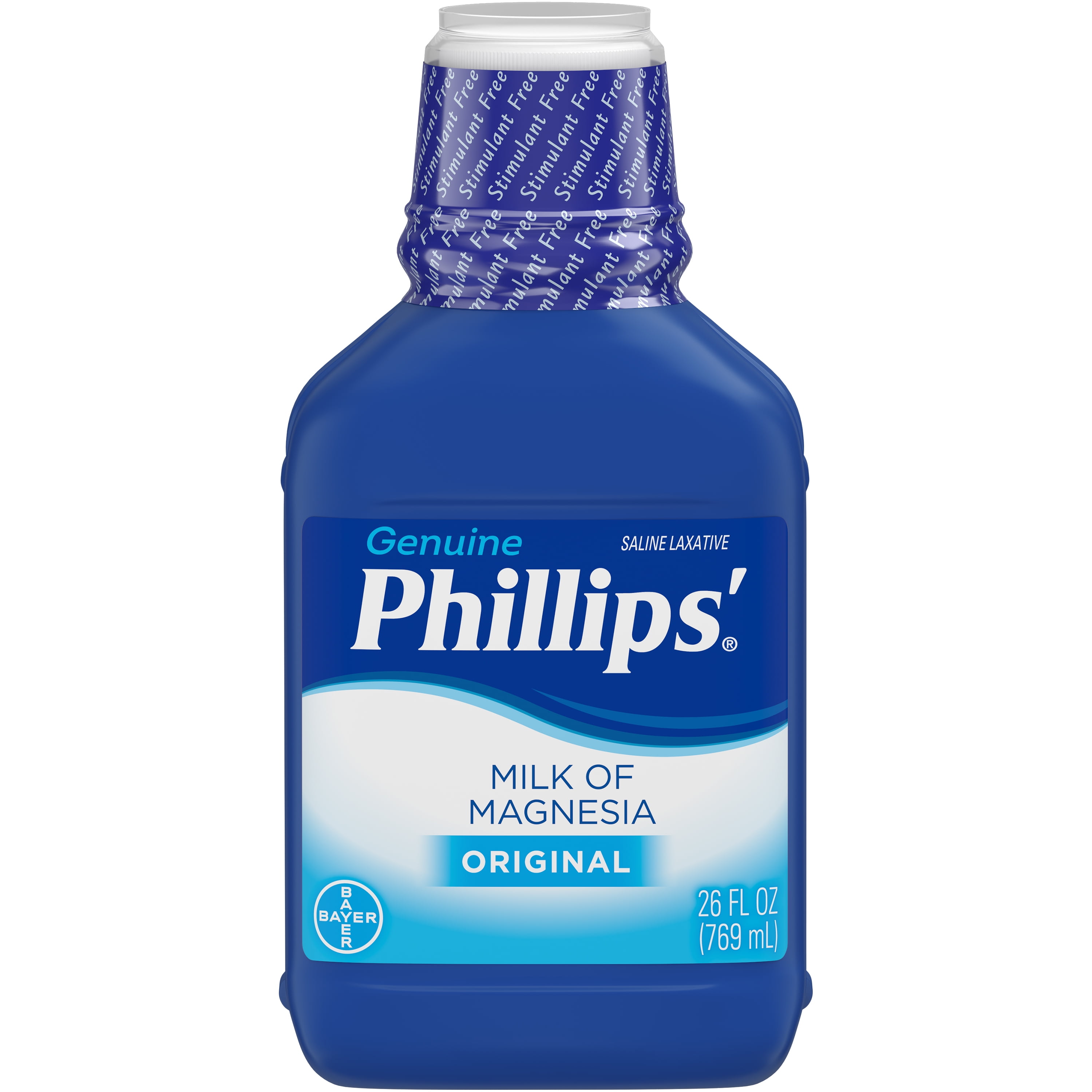 Bayer Phillips Lait de magnésie liquide, 350 ml