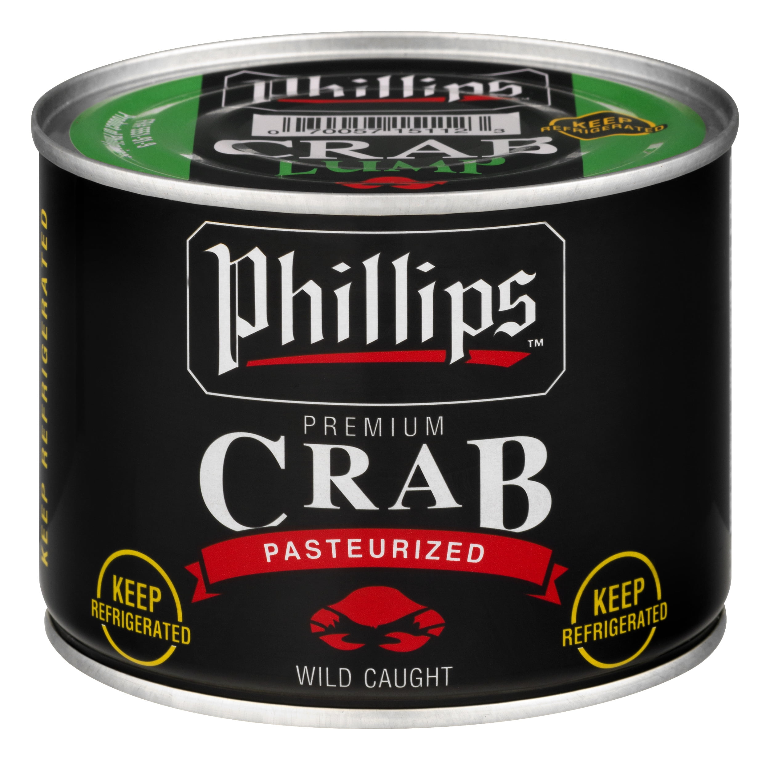 Phillips Pasteurized Canned Lump Crab Meat, 16 oz. - Walmart.com