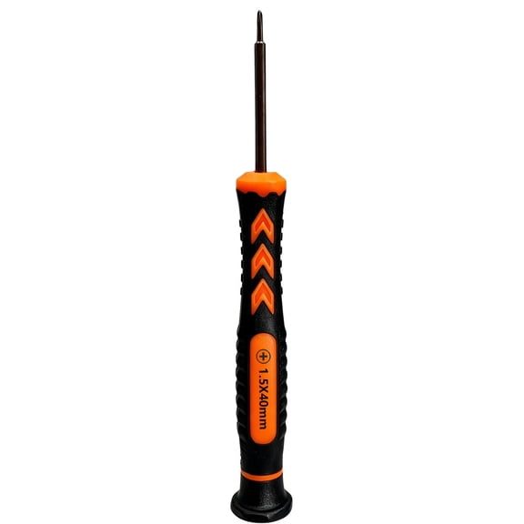 Phillips #000 1.5mm Screwdrivers PH000 Cross-Recess S2 Steel Non-Slip Handle Grip Compatible for Mac NS repair 40mm Blade Length