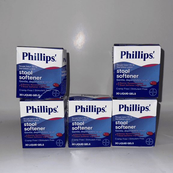 Phillips Stool Softener Liquid gels, 30 Count