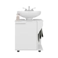 thumbnail image 1 of Phillips Under Sink Cabinet, Double Door Storage with Open Back for Pipes, Wide Unit, Freestanding Cabinet, 1 of 6