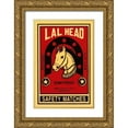 thumbnail image 1 of Phillumenart 17x24 Gold Ornate Wood Framed with Double Matting Museum Art Print Titled - LAL Head Safety Matches, 1 of 4