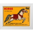 thumbnail image 1 of Phillumenart 24x19 White Modern Wood Framed Museum Art Print Titled - Horse Matches, 1 of 4
