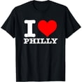 thumbnail image 1 of Philly - I Love Philly - I Heart Philly T-Shirt, 1 of 3