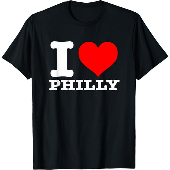 Philly - I Love Philly - I Heart Philly T-Shirt