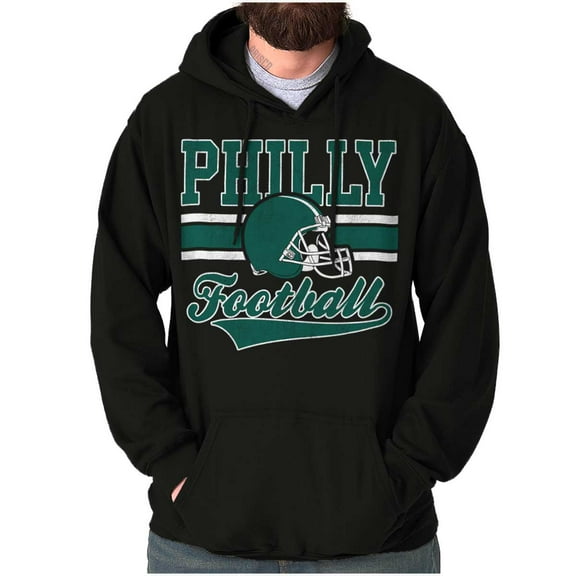 Philly Pennsylvania Football Helmet Hoodie Hooded Sweatshirt Men Brisco Brands S