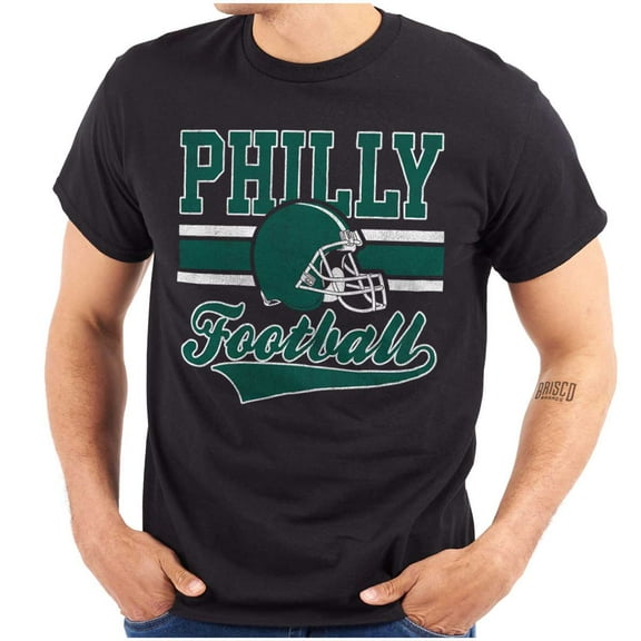 Philly Pennsylvania Football Helmet Men's Graphic T Shirt Tees Brisco Brands M
