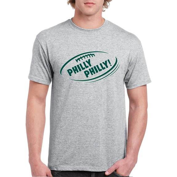 Philly Philly Funny T-shirt Philadelphia Fan Football League Ball Game Champs City of Brotherly Love Men's Tee