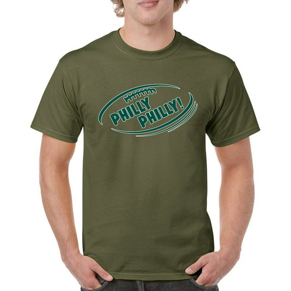 Philly Philly Funny T-shirt Philadelphia Fan Football League Ball Game Champs City of Brotherly Love Men's Tee