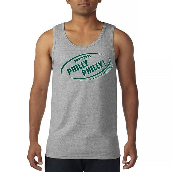 Philly Philly Funny Tank Top Philadelphia Fan Football League Ball Game Champs City of Brotherly Love Men's Top
