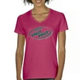 thumbnail image 1 of Philly Philly Funny Women's V-Neck T-shirt Philadelphia Fan Football League Ball Game Champs City of Brotherly Love Tee, 1 of 7