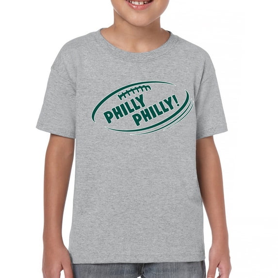 Philly Philly Funny Youth T-shirt Philadelphia Fan Football League Ball Game Champs City of Brotherly Love Kids