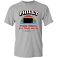 thumbnail image 1 of Philly Proudly Making Bad Things Happen 1776 Philadelphia DT Adult T-Shirt Tee, 1 of 2