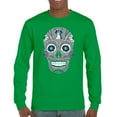 thumbnail image 1 of Philly Thing Sugar Skull Long Sleeve T-shirt Day of the Dead Dia de los Muertos, 1 of 7