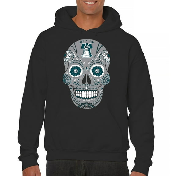 Philly Thing Sugar Skull Unisex Hoodie Day of the Dead Dia de los Muertos