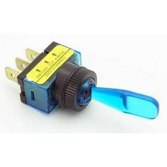 Philmore 30-12153 Auto/Marine Lighted Toggle Switch Blue - 30-12153