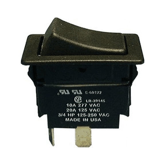 Philmore 30-610 Heavy Duty Rocker Switch SPDT, 20A125V AC ON-ON