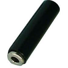 Philmore 521S 1/4" Stereo 3 Conductor Inline Phone Jack Black - 521S