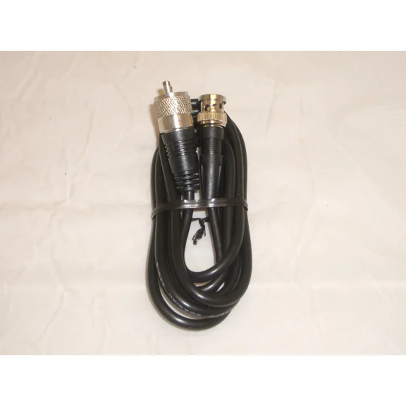 Philmore Ca898 6Ft Uhf Male Pl-259 To Bnc Male Jumper Coax Cable Rg-58