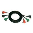 thumbnail image 1 of Philmore RGB Component Video Cable w/ Right Angle Connectors - 6' : 45-3206 (1), 1 of 1