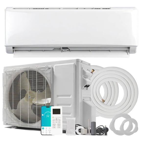 PhiloDeco 24000BTU Mini Split Air Conditioner & Heater 208-230V Wi-Fi Inverter Air Conditioner & Heat Pump, Wall-Mounted Unit with Energy-Saving Technology for Efficient Home Comfort