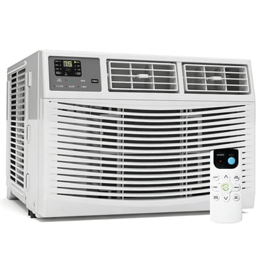 14000 BTU Window Air Conditioner 700 sq ft. Ac Units Intelligent , LED Diswplay Screen, with Remote Control, Can Be Used as a Dehumidifier/Fan