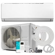 PhiloDeco 18000 BTU Wi-Fi Ductless Mini Split, 208-230V 05 Series Wall-Mounted Inverter AC & Heat Pump with Energy-Saving Mode, Installation Kit Included