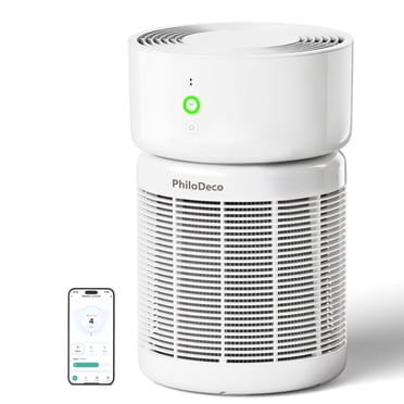 PhiloDeco  HEPA  Air Purifier for Large Room Up to 3500 sq ft,Smart Purifier for Allergies and Asthma with PM2.5 Air Quality Monitor, Smart WiFi, Auto Mode, Sleep Mode for Pets, Dust, Pollen
