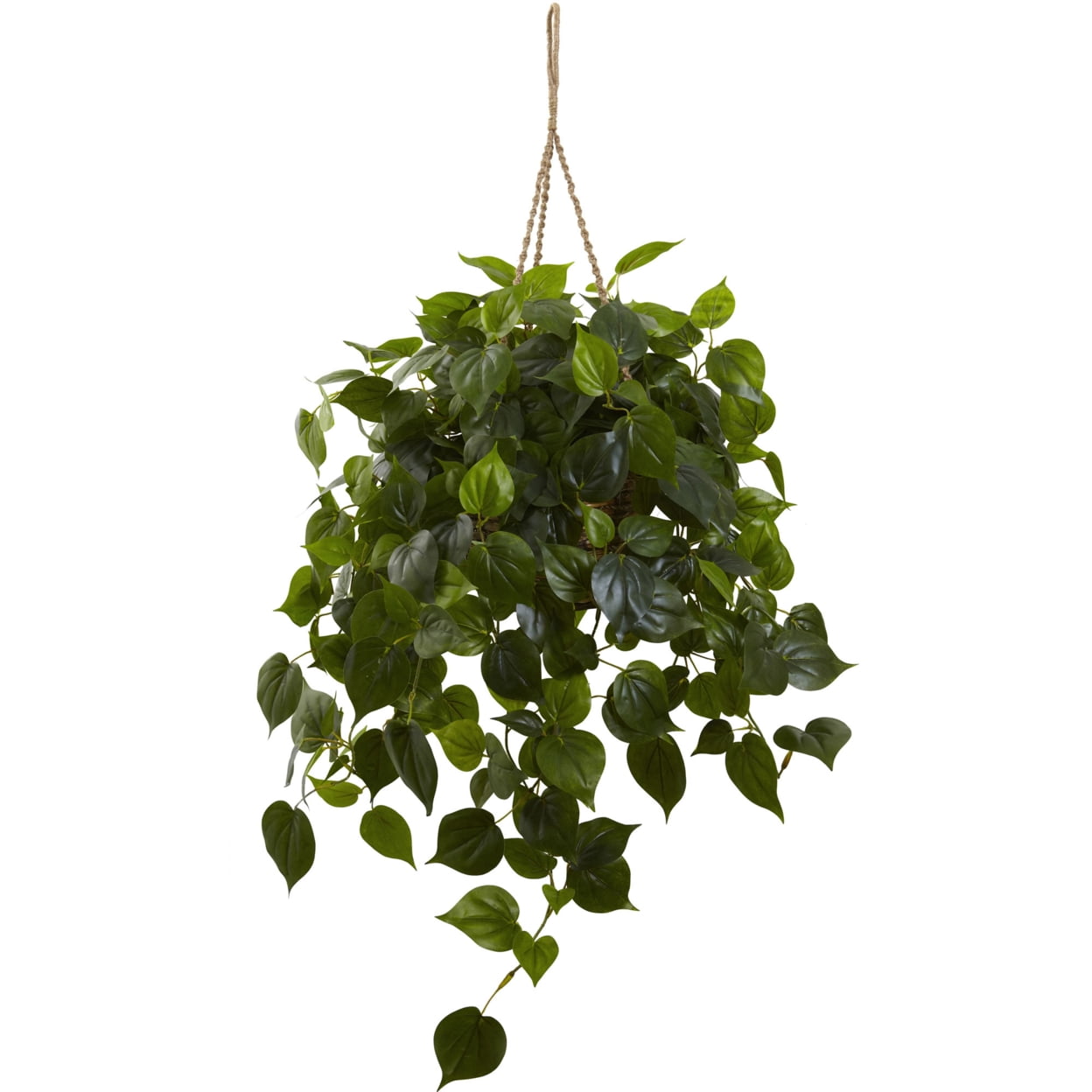 Outdoor UV Resistant Philodendron Hanging Basket