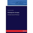 thumbnail image 1 of Philologischer Anzeiger: Als ErgÃ¤nzung des Philologus, (Paperback), 1 of 1