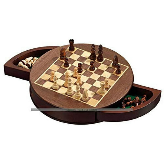 Philos Rounded Magnetic Chess Cabinet - 30cm