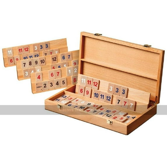 Philos Wooden Rummy Game